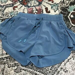 blue athletic shorts! size small